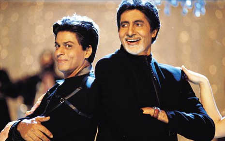 Shahrukh Khan and Amitabh Bachchan