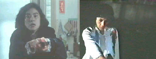 Brigitte Lin (Lady in Black) and Deannie Yip (Soul)