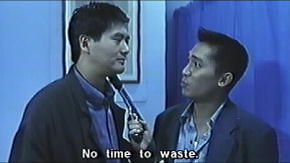 Chow Yun Fat and Tony Leung