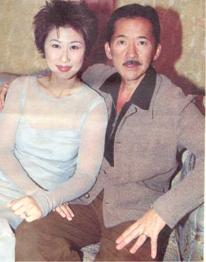 with husband George Lam